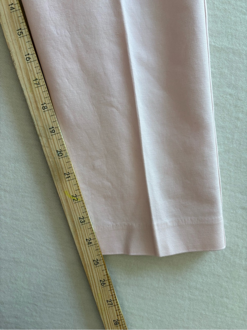 Liz Claiborne Light Pink Men’s Dress Pants - Tailored Straight Leg - Picture 5 of 7